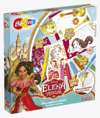 Blopens Elena D'alavor Mes Creations Stickers - ✅blopens Créations Stickers Maxitoys - Jeux Et Jouets