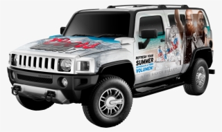 Coors Light X Wisin Y Yandel Promotional Radio Spot - Hummer H3 White 2017