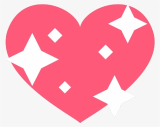 Sparkles Clipart Emoji - Sparkling Heart Emoji Transparent