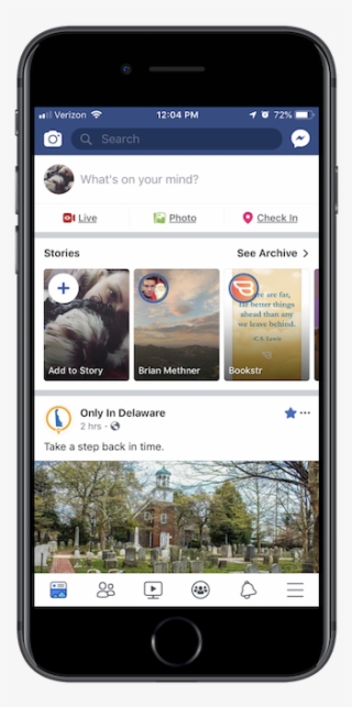 Facebook App Search - Iphone