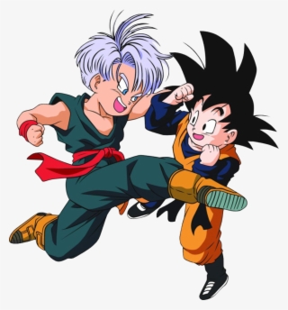 Krillin Action Figure Roshi Training - Goten And Trunks