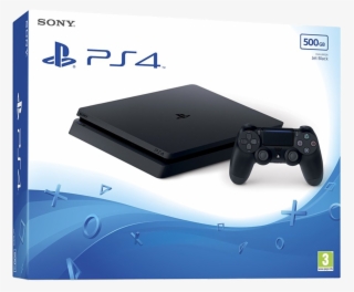 Ps4 Slim Black 500gb