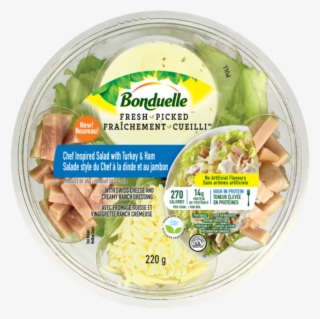Chef Inspired Salad With Turkey & Ham - Bonduelle