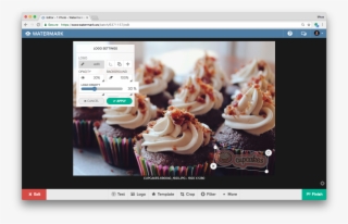 If You Don't Want Your Watermark To Stand Out Too Much, - Elbee Silicone 12 Cup Muffin Pan