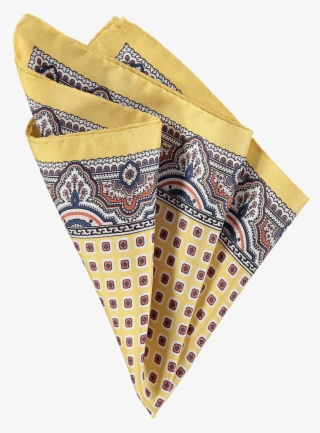 Paisley Silk Pocket Square