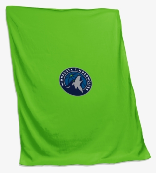 Minnesota Timberwolves Global Green Sweatshirt Blanket - Long-sleeved T-shirt