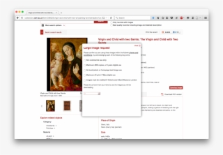 Victoria And Albert, Search The Collections, Fungai, - Madonna And Child With Two Hermit Saints