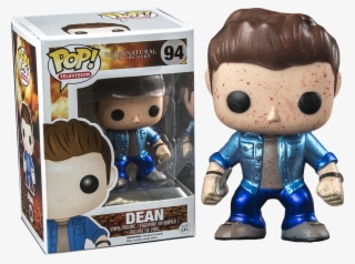 Dean Metallic Blood Splatter Pop Vinyl Figure If A - Supernatural Funko Pop