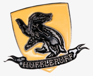 Hufflepuff Emblem Enamel Pin - Harry Potter Hufflepuff Logo Enamel Pin
