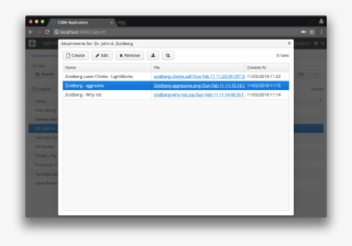 Attachment List - Computer Program