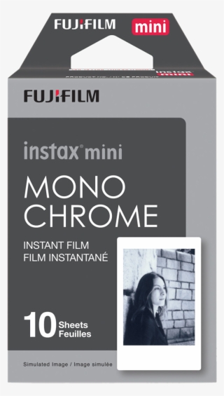 Fujifilm Instax Mini Instant Film Monochrome - Fujifilm Instax Share Sp 2