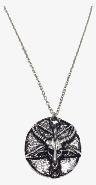 Baphomet Medallion Necklace - Locket