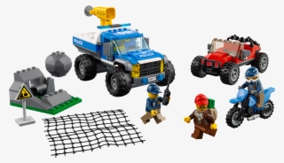 City 60172 Dirt Road Pursuit ,, , Large - Lego City Mountain Police