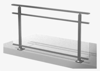 Balustrade Double Post - Shelf