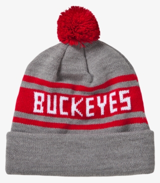 Homage Ohio State Buckeyes College Scarlet & Grey Ski - Ohio State Hats Transparent