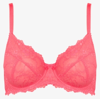 Lace Bra Coral Braa04 2039coral - Pink Lace Bra Png