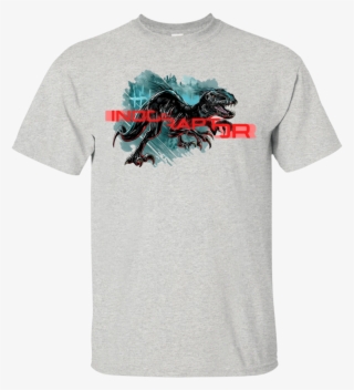 Jurassic World Fallen Kingdom Indoraptor T Shirt Hoodie - Love My Great Dane Paw Print Heart Dog Owner T-shirt