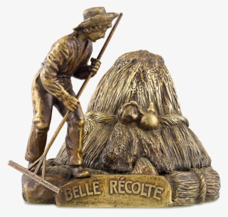 Beautiful Harvest Bronze By Carl Kauba - M.s. Rau Antiques