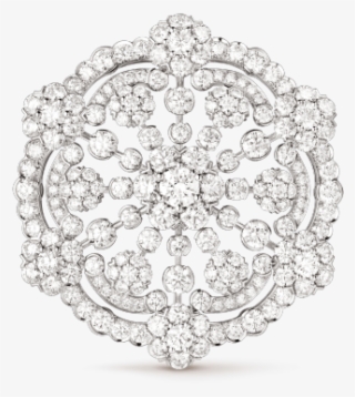 Snowflake Clip And Pendant - Van Cleef & Arpels