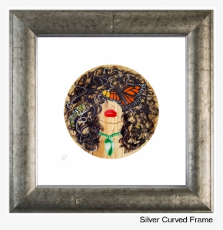 Monarch Silver Curved Frame - Picture Frame