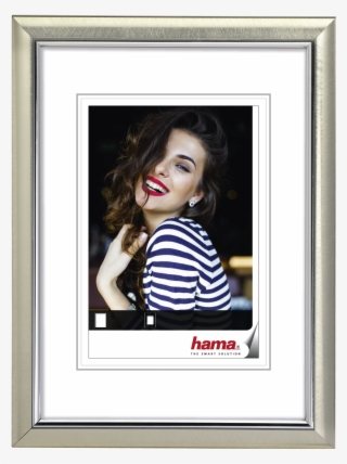 "saragossa" Plastic Frame, Silver, 15 X 20 Cm - Hama Saragossa Steel 20x30 Plastic Frame 67697