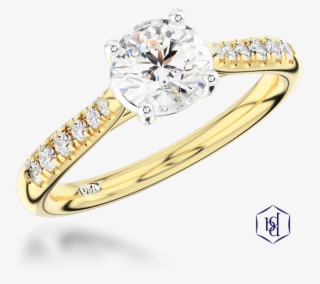 Inisheer Classic Engagement Ring,
