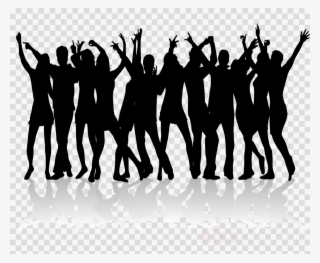 Silhouette Party Clipart Dance Party Clip Art - Smuggle Your Booze Smart Phone Flask