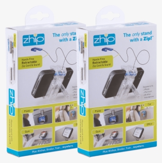 Zhip Phone Stand With 3 Feet Retractable Zip Cord For
