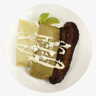 Tamale & Platano Frito - Pumpernickel