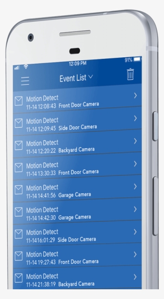Event Timeline - Iphone