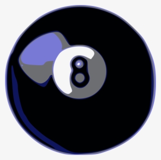 Magic 8 Ball Eight Ball Billiards Billiard Balls Pool - Billar 8 Png