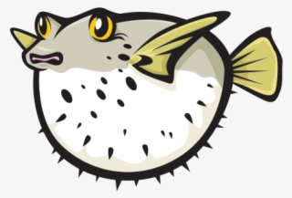 Pufferfish Others Transprent Png Free Download Small - Decoration Vinyl Stickers White Pufferfish Decoration
