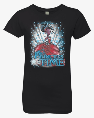 Princess Time Tiana Girls Premium T-shirt - Iron Maiden Tour 2018 T Shirt