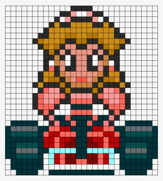 Mario Christmas Perler Bead Pattern / Bead Sprite - Christmas Mario ...