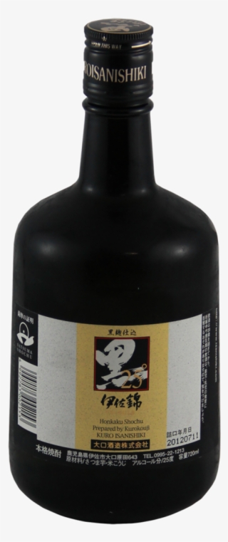 Kuro Isanishiki Shochu 720ml - 黒伊佐錦 黒麹 芋 25度 720ml