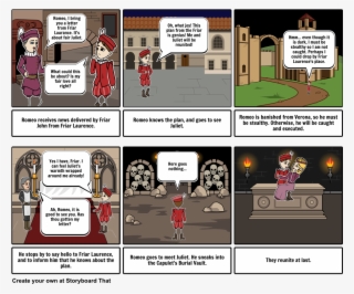 Romeo And Juliet Alternate Ending Storyboard