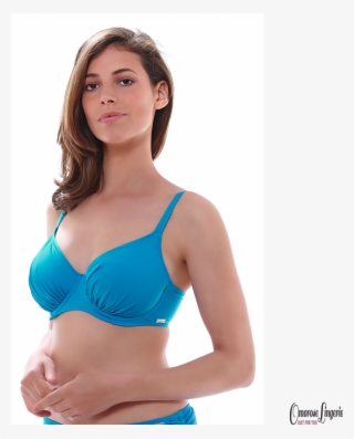 Fantasie Swimwear Versailles Fs5749 China Blue Uw Gathered - Fantasie