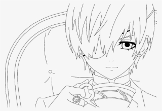 Clip Art Freeuse Download Ciel Drawing Sebastian - Black Butler Anime Coloring Pages