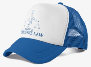 No One Is Above The Law - Trucker Cap Mockup Free