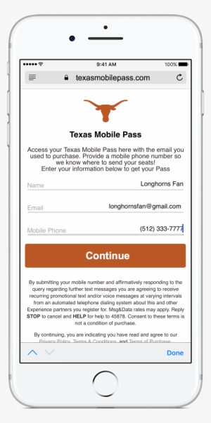 Open The Official Texas App On Your Iphone Or Android - Texas Longhorns