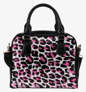 Interestprint Leopard Cheetah Print Women Leather Shoulder