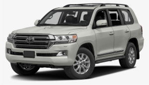 Landcruiser-front - White Toyota Land Cruiser