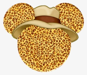 Mickey Mouse Icons Clipart - Animal Print