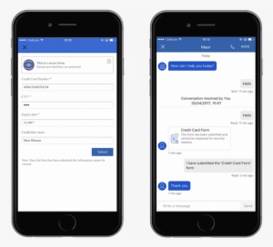 Secure Form For Mobile App Messaging - Call Now Cta Facebook