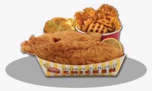 Cajun Style Fish - Chicken Variety Items Png