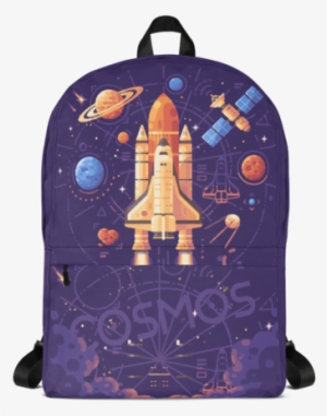 Space Print Backpack - Backpack