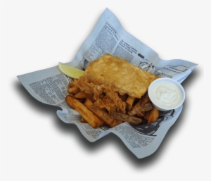 Halibut And Chips - Hooky's Fish And Chips