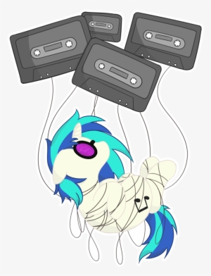 Blissprism, Cassette Tape, Dj Pon-3, Pony, Safe, Simple - Graphic Design