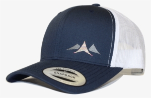 Aspinwall Granite Trucker Hat Mountain Pass Navy White - Baseball Cap