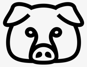 Pig Face Outline - Nation Of Sheep Ruled By Wolves Owned